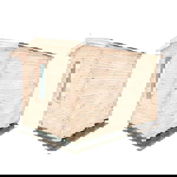 Shire Marlborough  8Gx12 Log Cabin 28mm interlock cladding