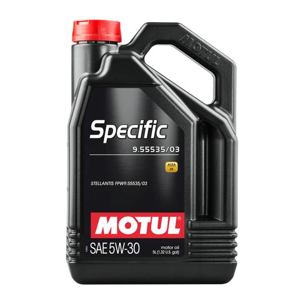 Motul Specific 9.55535/03 5W-30 Fully Synthetic Engine Oil PSA B71 2297 5L