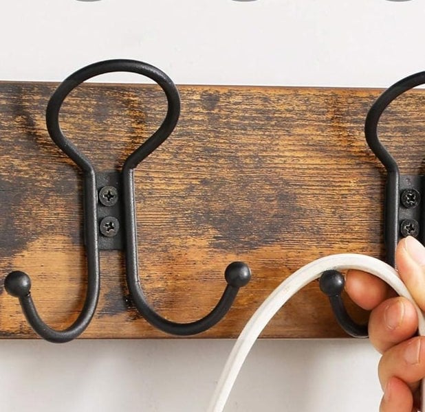 Modcraft Industrial Coat Rack with Bench and Shoe Rack