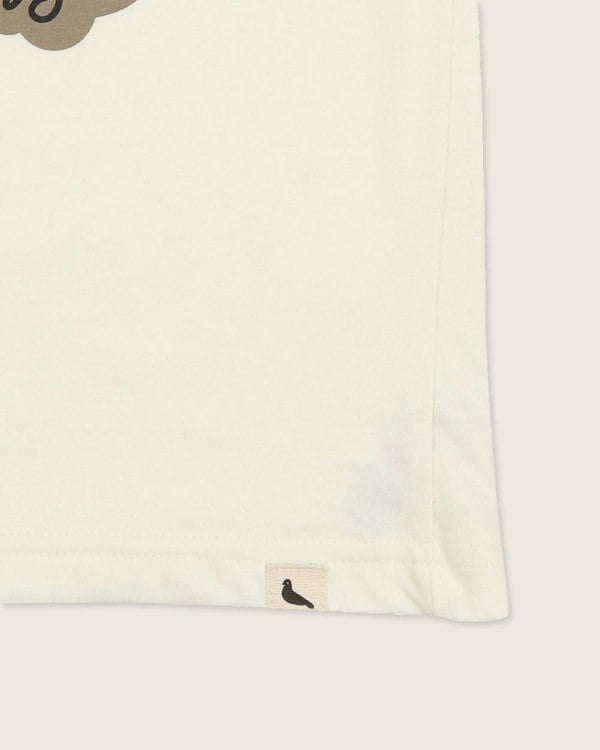 White Grow Your Own Dreams Slogan Print T-Shirt - image 3