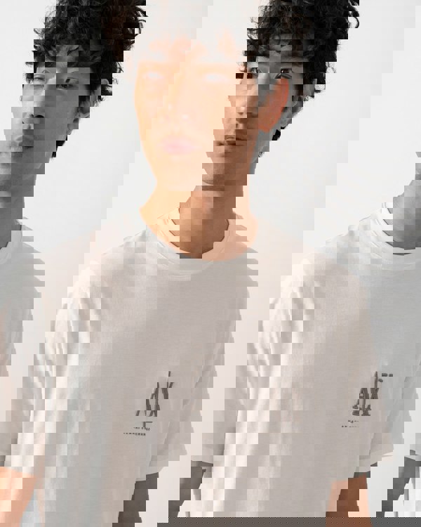 Armani Exchange Mens T-Shirt XM000365-AF12308 - Off White U0009