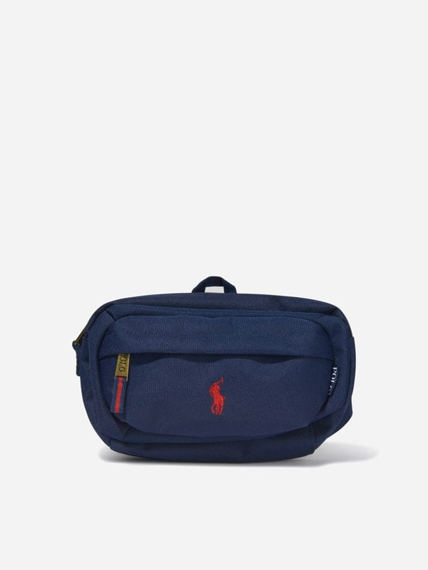 Ralph Lauren Kids Ralph Lauren Boy Polo Colour Belt Bag in Navy (25cm)