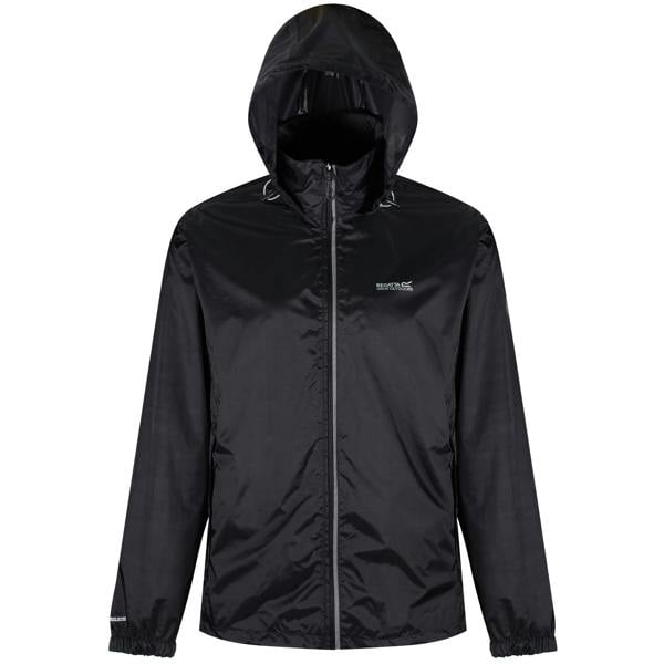 Regatta Mens Lyle IV Waterproof Hooded Jacket - Black - 