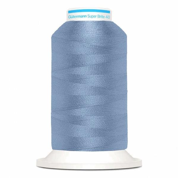 Gutermann Super Brite Polyester 40 Embroidery Thread 1000m Polyester Thread Suitable For Embroidery