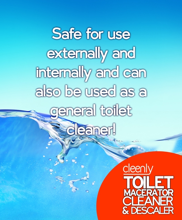 Cleenly Toilet Macerator Cleaner & Descaler - 20 litres Super Concentrated, Long-Lasting Formula Safe for All Saniflo Pump Unit