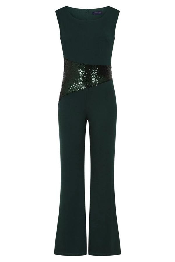 HotSquash Sequin-Waist Jumpsuit