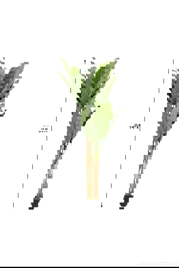 Living and Home Artificial Potted Banana Tree Home Decoration