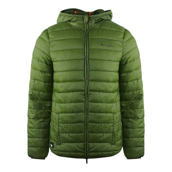 Aquascutum Mens London Quilted Logo Jacket - Green