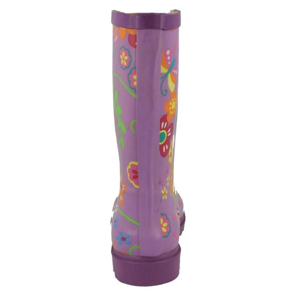 Spot On Girls Spot On Flower Print Boots