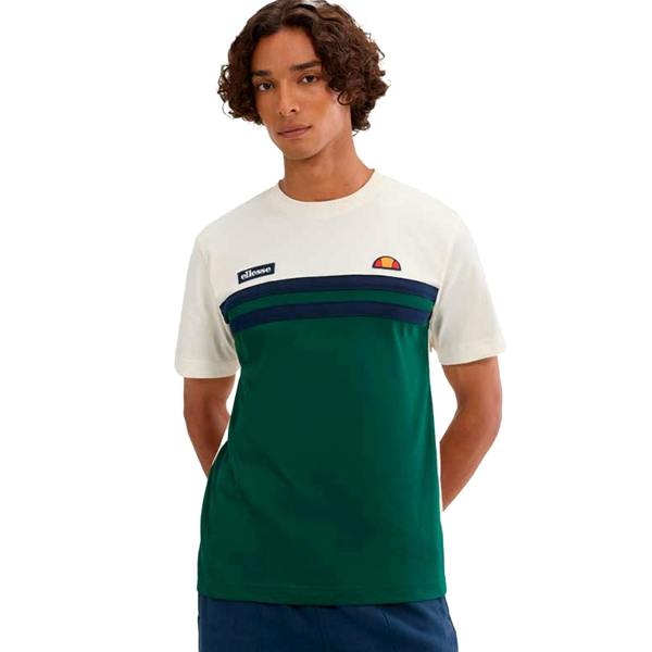 Ellesse Venire T-Shirt Off White/Dark Green