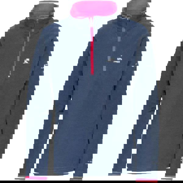 Trespass Childrens/Girls Sybil Micro Fleece - NAVY - 