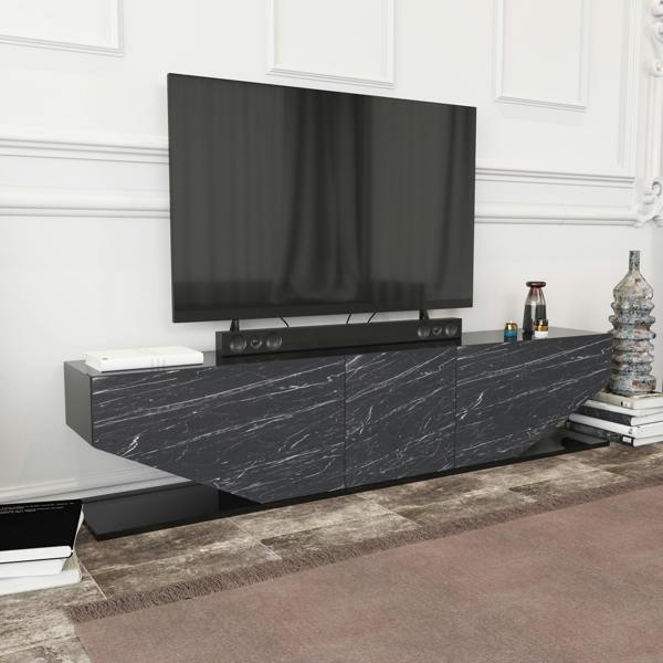Decorotika Incia Modern Tv Stand TV Unit TV Cabinet for TV's up to 78"