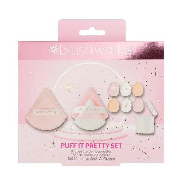 Brushworks Puff It Pretty Set