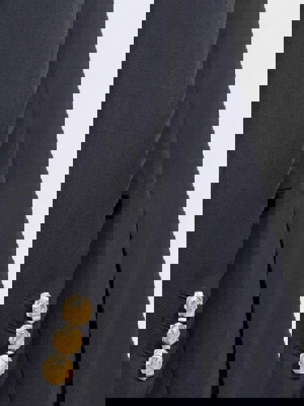 Palm Angels Waistband Double Jacket Navy Gold - Womens