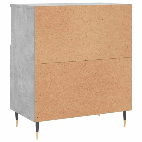 Berkfield Sideboard Concrete Grey 60x35x70 cm Engineered Wood