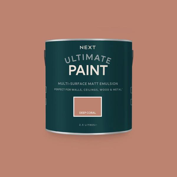 Next Deep Coral Mixed To Order Ultimate Paint 2.5L