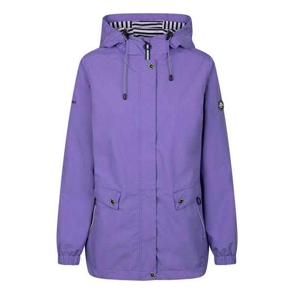 Trespass Womens/Ladies Flourish Waterproof Jacket - Wisteria - 