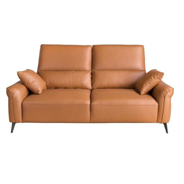 Angel Cerdá Brown leather sofa 6207/6208