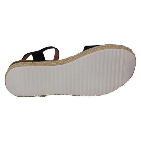 Savannah Ladies Savannah Mid Wedge Heel Wide Fit Sandals F12041