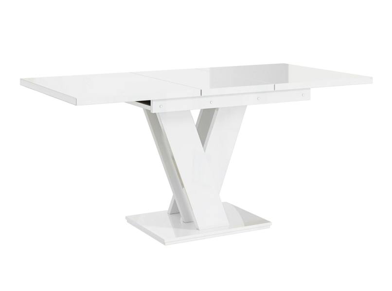 PHD Furniture MASIV Extendable Dining Table 120–160cm – White Gloss