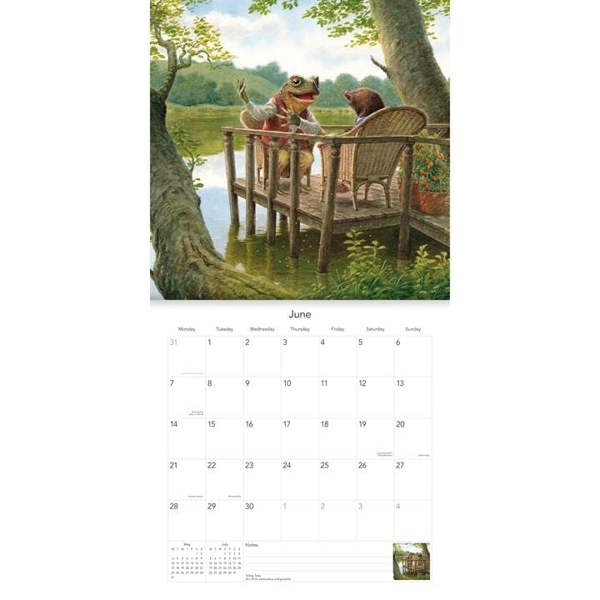 Wind In The Willows Calendar 2027, Wall Calendars, Month To View, History & Literature, Gift