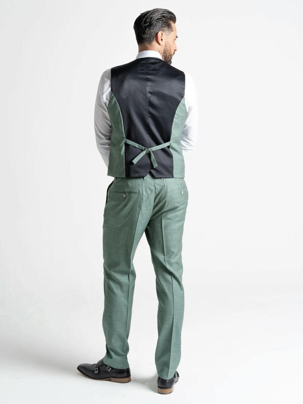V2 Classic Henry - Light Green Three Piece Suit