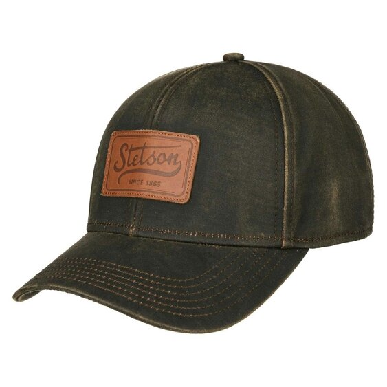 Stetson Baseball Cap - Light Green/Khaki