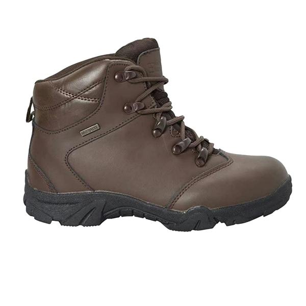 Mountain Warehouse Childrens/Kids Canyon Waterproof Suede Walking Boots - Brown - 