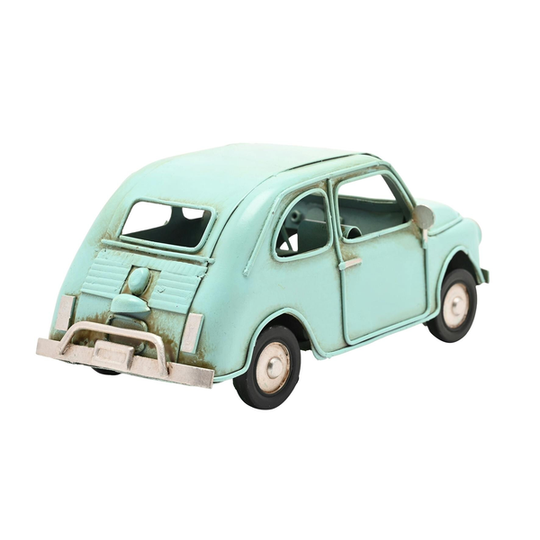Harvey Makin Ornament - Blue Classic Car
