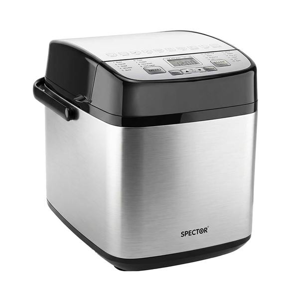 Spector Bread Maker 19 In 1 Compact Machine 15H Timer 1.5Lb for Home Baking