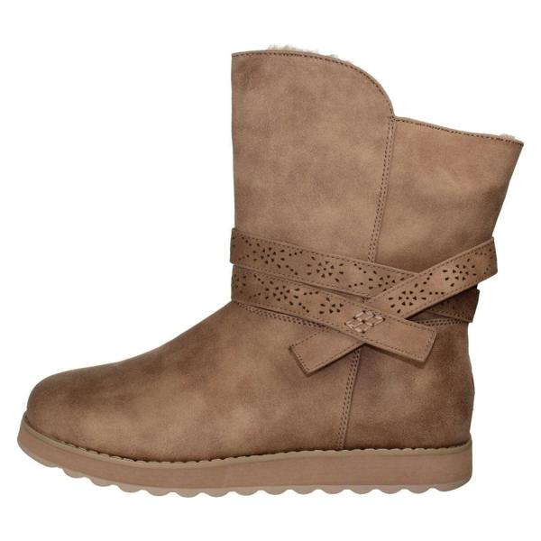 Skechers Ladies Skechers Warm Tech Memory Foam Boots Keepsakes 2.0 Night Peaks