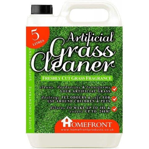 Homefront Artificial Grass Cleaner - Cleans and Sanitises Artificial Grass to Remove Germs, Stains, Odours, & Urine. Cut Grass 5L