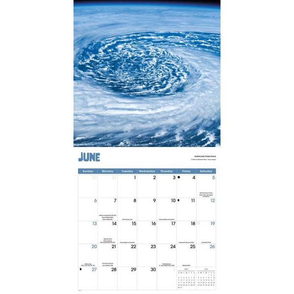 Natural Elements Extreme Weather Calendar 2027, Wall Calendars, Month To View, Natural World, Gift