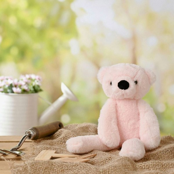 T. H. Baker Softies Willow Long Legged Pink Teddy Bear Soft Toy SOF114