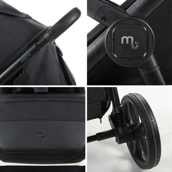 My Babiie MB170 Plus Pushchair - Black