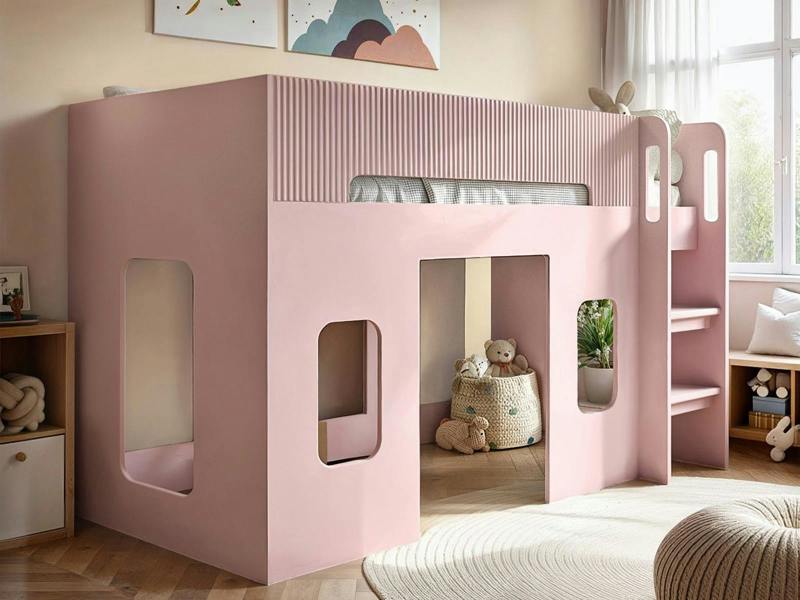 Flair Lino Playhouse Mid Sleeper Bed