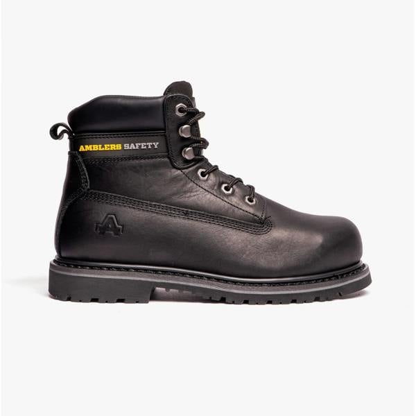 Amblers Safety FS9 Leather Safety Boots in Black