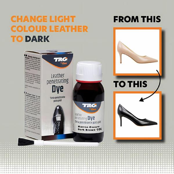 TRG Leather Shoe Dye - Permanent Colour Restoration for Shoes and Boots 50ml