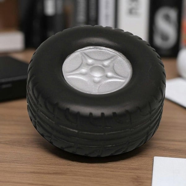 SPORTGIFTZ Racing Car Stress Wheel | Relieve Tension & Improve Focus | Ideal for Rugby Enthusiasts & Athletes | 7cm