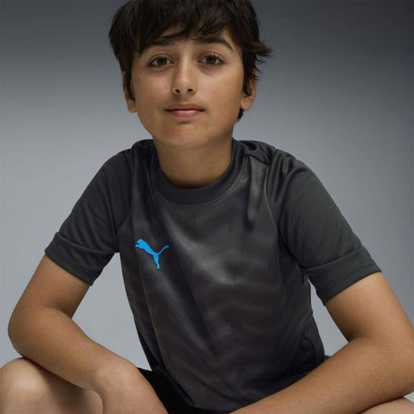 Puma Childrens/Kids IndividualCUP Jersey - Black/Blue - 