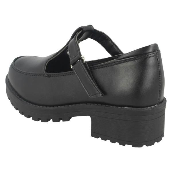 Cool For School Girls Cool For School Mid Heel T-Bar School Shoes