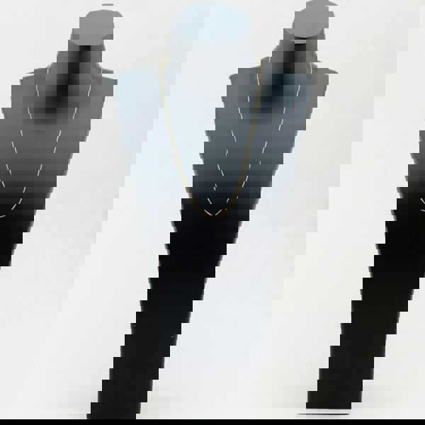 T. H. Baker 9ct Yellow Gold 46-51cm Diamond-Cut Curb Chain 1.13.0031