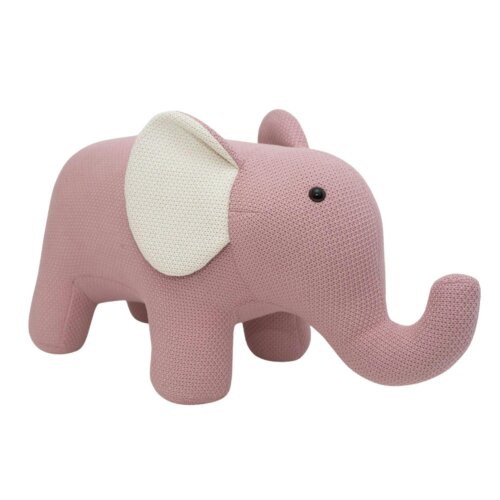 CROCHETTS Large elephant plush with auxiliary seat for children LT-R02