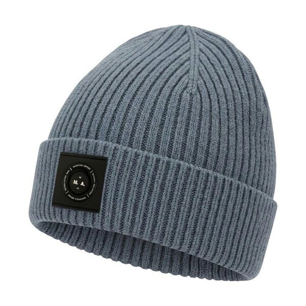Marshall Artist Siren Cable Knit Beanie Hat Storm Grey