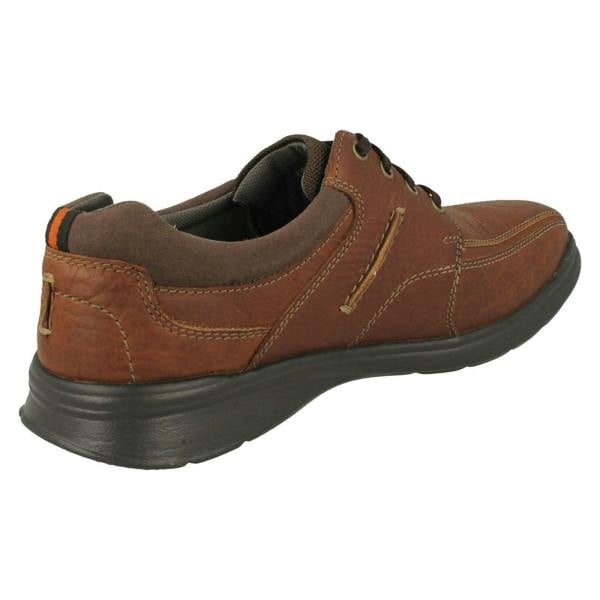 Clarks Mens Clarks Stitch Detailed Lace Up Shoes Cotrell Walk