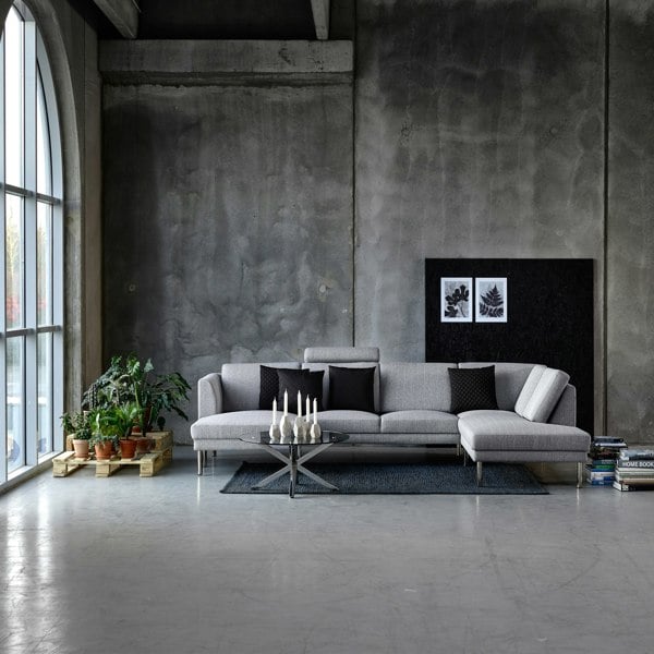 Furniture To Go Heaven Round Coffee Table with Glass Top and Chrome Legs