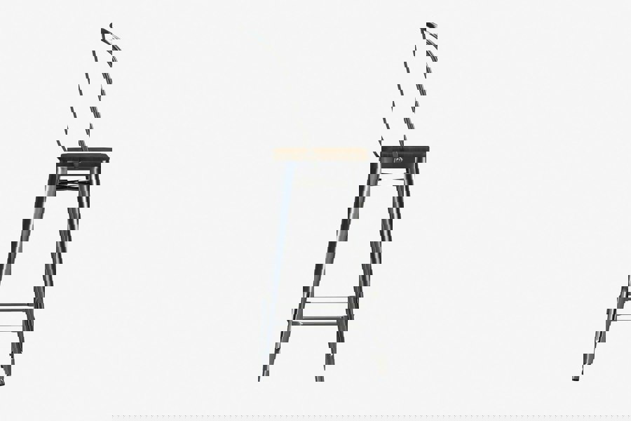 Dorel Home Luxor Barstool in Metal Copper - 2 pieces