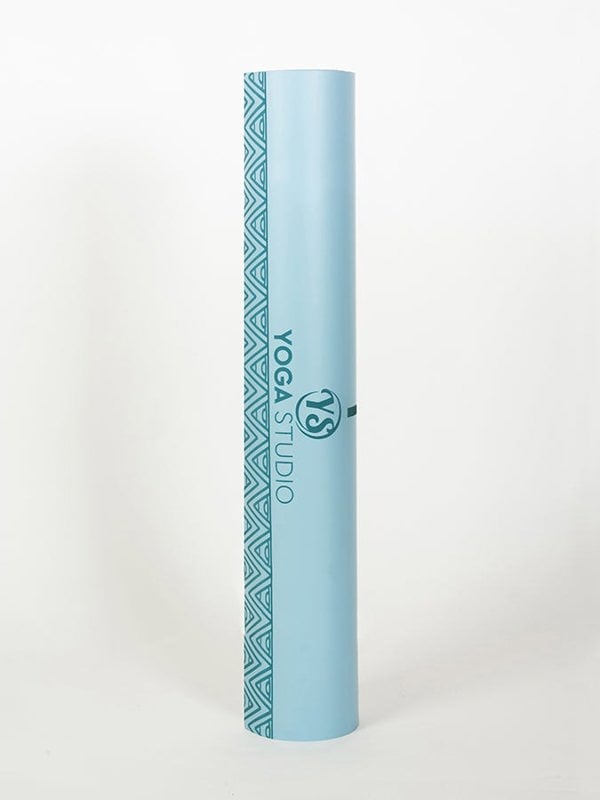 The Grip Pu Yoga Mat - Blue