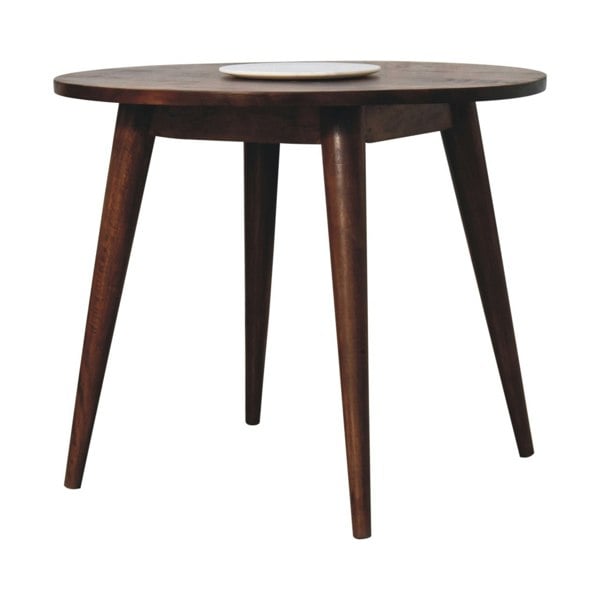 Artisan Furniture Chestnut Round Nordic End Table
