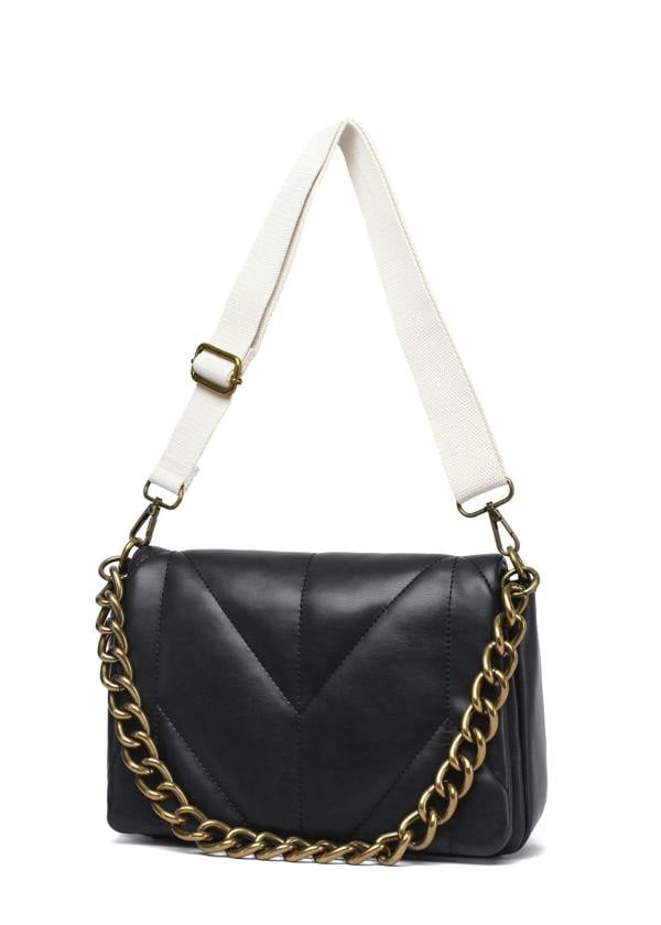 Raffaella Chain Detail Cross-Body Bag
